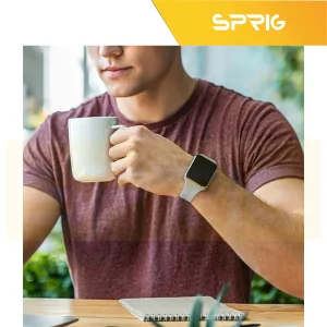 بند اسپریگ مدل Magnetic Silicon مناسب برای اپل واچ Series SE 2023 Aluminum Case 44mm