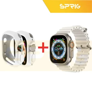 بند اسپریگ مدل Perfect Set Ocean مناسب برای اپل واچ Ultra / Ultra 2 49mm به همراه کاور