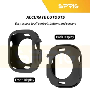 بند اسپریگ مدل Perfect Set Ocean مناسب برای اپل واچ Ultra / Ultra 2 49mm به همراه کاور