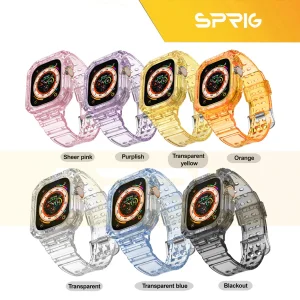 بند اسپریگ مدل CLR Resist G-Shock مناسب برای اپل واچ اپل واچ 38 / 40 / 41 میلی متر