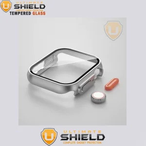 کاور آلتیمیت شیلد مدل UL-Ultra مناسب برای اپل واچ Series 7 41mm / Series 8 41mm به همراه محافظ صفحه نمایش