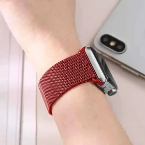 بند گودزیلا مدل Milanese مناسب برای اپل واچ SE 2023 44mm