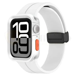 بند آلتیمیت شیلد مدل SIC Mag Defender مناسب برای اپل واچ Ultra / Ultra 2 سایز 49mm به همراه کاور