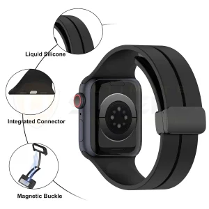بند آلتیمیت شیلد مدل SIC Mag Defender مناسب برای اپل واچ Ultra / Ultra 2 سایز 49mm به همراه کاور