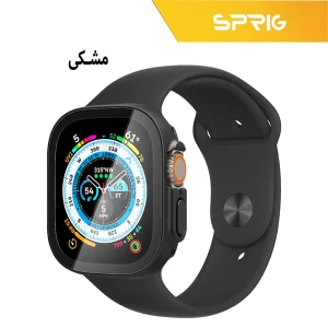 بند اسپریگ مدل Sic مناسب برای اپل واچ Ultra 49 میلیمتری به همراه کاور