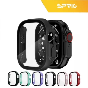 بند اسپریگ مدل Sic مناسب برای اپل واچ Ultra 49 میلیمتری به همراه کاور