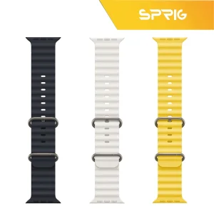 بند اسپریگ مدل Ocean مناسب برای اپل واچ Series 5 44mm