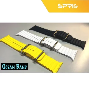 بند اسپریگ مدل Ocean مناسب برای اپل واچ Series 5 44mm