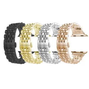 بند راینو مدل 7Bead مناسب برای اپل واچ سری 1/2/3/4/5/6/7/8/9/SE/ULTRA سایز 42/44/45/49 میلی متری