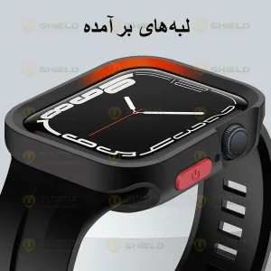 کاور آلتیمیت شیلد مدل Armor Shield UL مناسب برای اپل واچ سری 7/8/9 سایز 45 میلی متری به همراه محافظ صفحه نمایش