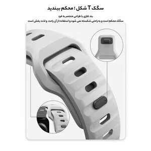بند راینو مدل Simple Style مناسب برای اپل واچ سایز 38 / 40 / 41 mm