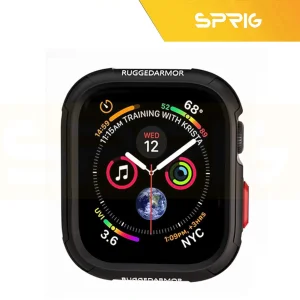 بند اسپریگ مدل Ferrer Rugged مناسب برای اپل واچ 40/41 میلی متری سری 4/5/6/7/8/9/Se به همراه کاور