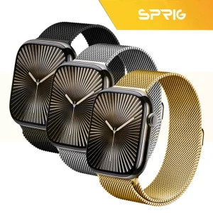 بند اسپریگ مدل Milanese STL مناسب برای اپل واچ Series 10 42mm
