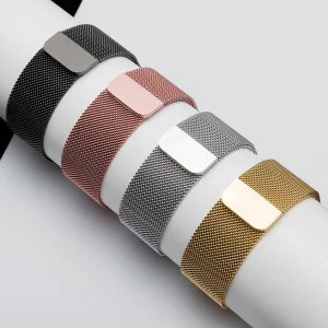 بند اپیکوی مدل Milanese Loop مناسب برای اپل واچ سری 1/2/3/4/5/6/7/8/SE سایز 38/40/41 میلی متری