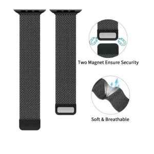 بند اپیکوی مدل Milanese Loop مناسب برای اپل واچ سری 1/2/3/4/5/6/7/8/SE سایز 38/40/41 میلی متری