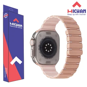 بند میچان مدل مگنتی 2رنگ مناسب برای ساعت هوشمند اسمارت واچ T800 Ultra / T900 Ultra / HK8 Pro Max / HK9 Ultra 2