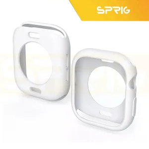 کاور اسپریگ مدل Jelly-Protective GLS مناسب برای اپل واچ سری SE2021/7/8/9 سایز 45 میلی متری به همراه محافظ صفحه نمایش
