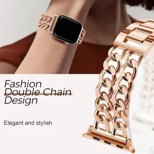 بند راینو مدل Carti-2Line مناسب برای اپل واج سری 10 سایز 46 mm
