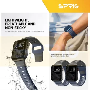 بند اسپریگ مدل Spig Sport strap مناسب برای اپل واچ Series SE 2022 44mm / SE 2021 44mm / Series 5 44mm / Series 6 44mm / SE 44mm