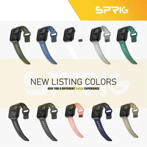 بند اسپریگ مدل Spig Sport strap مناسب برای اپل واچ Series SE 2022 44mm / SE 2021 44mm / Series 5 44mm / Series 6 44mm / SE 44mm