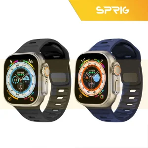 بند اسپریگ مدل Spig Sport strap مناسب برای اپل واچ Series SE 2022 44mm / SE 2021 44mm / Series 5 44mm / Series 6 44mm / SE 44mm