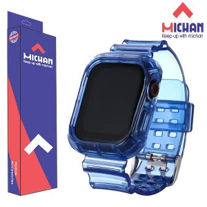 بند میچان مدل Glassy G-Shock مناسب برای اپل واچ سری 1/2/3/4/5/6/7/8/9/SE سایز 44/45/42 میلی متری