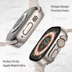 کاور آلتیمیت شیلد مدل UL-360 مناسب برای اپل واچ 49 میلی متری سری Ultra 3 به همراه محافظ صفحه نمایش