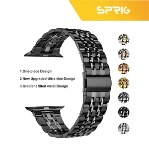 بند اسپریگ مدل RLX مناسب برای اپل واچ Series 7 Aluminum 45mm