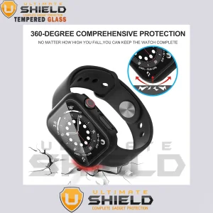 کاور آلتیمیت شیلد مدل GUARD-UL مناسب برای اپل واچ سری 4/5/6/SE سایز 40 میلی متری