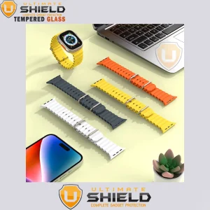 بند آلتیمیت شیلد مدل Ocean مناسب برای اپل واچ Series 8 Aluminum 41 میلی متری