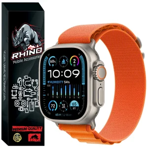 بند راینو مدل Alpine Loop مناسب برای اپل واچ سری 1/2/3/4/5/6/7/8/9/SE/ULTRA سایز 42/44/45/49 میلی متری