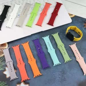 بند راینو مدل Silicone مناسب برای اپل واچ سری SE 2023 40 میلی متری