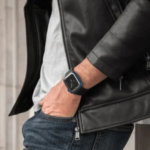 بند سندمارک مدل Pro Leather مناسب برای اپل واچ 44/45/49 میلی متری