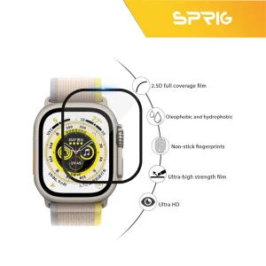 محافظ صفحه نمایش نانو اسپریگ مدل SPG مناسب برای اپل واچ 45mm