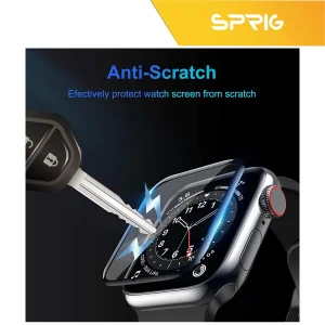 محافظ صفحه نمایش نانو اسپریگ مدل SPG مناسب برای اپل واچ 45mm