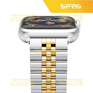 بند اسپریگ مدل 5Bead Dual color مناسب برای اپل واچ Ultra / Ultra 2 49mm