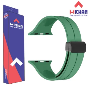 بند میچان مدل silicone magnetic مناسب برای ساعت هوشمند ورنا W45 Max / W49 Ultra / T45 Pro Max