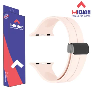بند میچان مدل silicone magnetic مناسب برای ساعت هوشمند ورنا W45 Max / W49 Ultra / T45 Pro Max