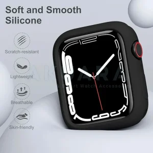 کاور آکوآرا مدل Jelly Protect GLS مناسب برای اپل واچ 46 میلیمتری سری 11 به همراه محافظ صفحه نمایش