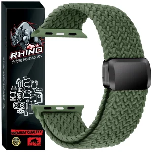 بند راینو مدل Braid Magnet مناسب برای اپل واچ سری 1/2/3/4/5/6/7/8/9/10/SE/ULTRA سایز 44/45/46/49 mm