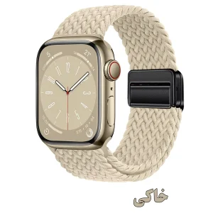 بند راینو مدل Braid Magnet مناسب برای اپل واچ سری 1/2/3/4/5/6/7/8/9/10/SE/ULTRA سایز 44/45/46/49 mm