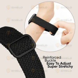 بند آلتیمیت شیلد مدل Braided مناسب برای اپل واچ سری 10 سایز 46 میلی متری