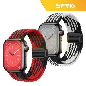 بند اسپریگ مدل Braided Solo Magnet مناسب برای اپل واچ 46 میلی متری سری 10