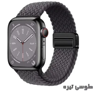 بند راینو مدل Braided Magnet مناسب برای اپل واچ سایز 44/45/46/49 میلی متری سری 1/2/3/4/5/6/7/8/9/10/SE/ULTRA