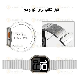 بند آلتیمیت شیلد مدل Butterfly Link UL مناسب برای اپل واچ سری 10 46 میلی متری