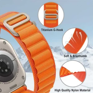 بند راینو مدل Loop Alpine مناسب برای اپل واچ سری 3 42 / 44 میلی متری