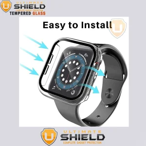کاور آلتیمیت شیلد مدل UL-360 مناسب برای اپل واچ Series 8 Aluminum 41mm / Series 7 Aluminum 41mm به همراه محافظ صفحه نمایش