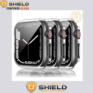 کاور آلتیمیت شیلد مدل UL-360 مناسب برای اپل واچ Series 8 Aluminum 41mm / Series 7 Aluminum 41mm به همراه محافظ صفحه نمایش