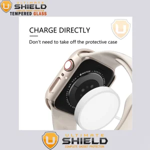 کاور آلتیمیت شیلد مدل UL-360 مناسب برای اپل واچ Series 8 Aluminum 41mm / Series 7 Aluminum 41mm به همراه محافظ صفحه نمایش