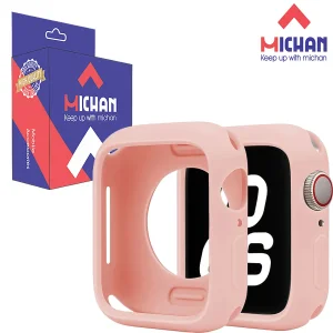 کاور میچان مدل Soft Silicone مناسب برای اپل واچ سری Se/4/5/6 سایز 40 میلی متری